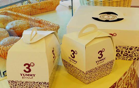 食品3美面包品牌形象设计