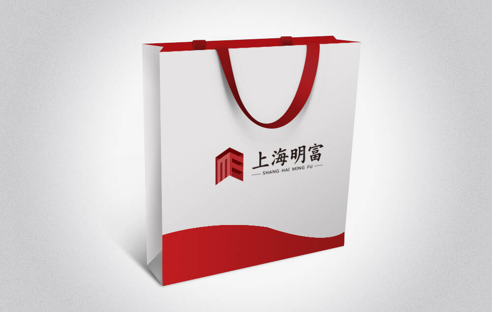 上海明富建筑宣传企业logo设计制作